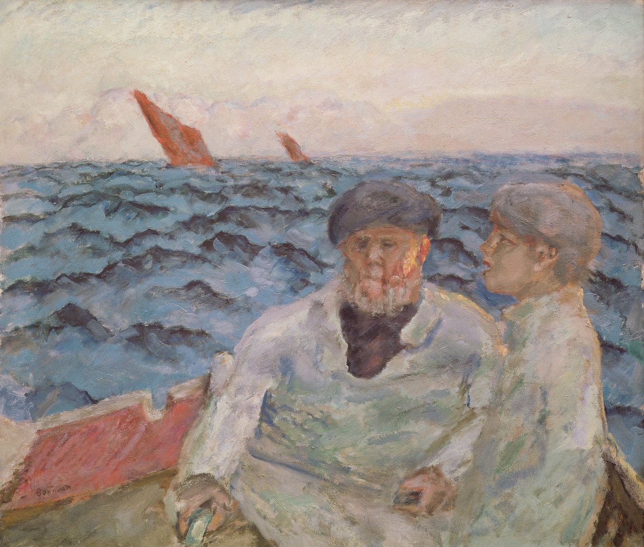 Fischer in der Bretagne, 1907 von Pierre Bonnard