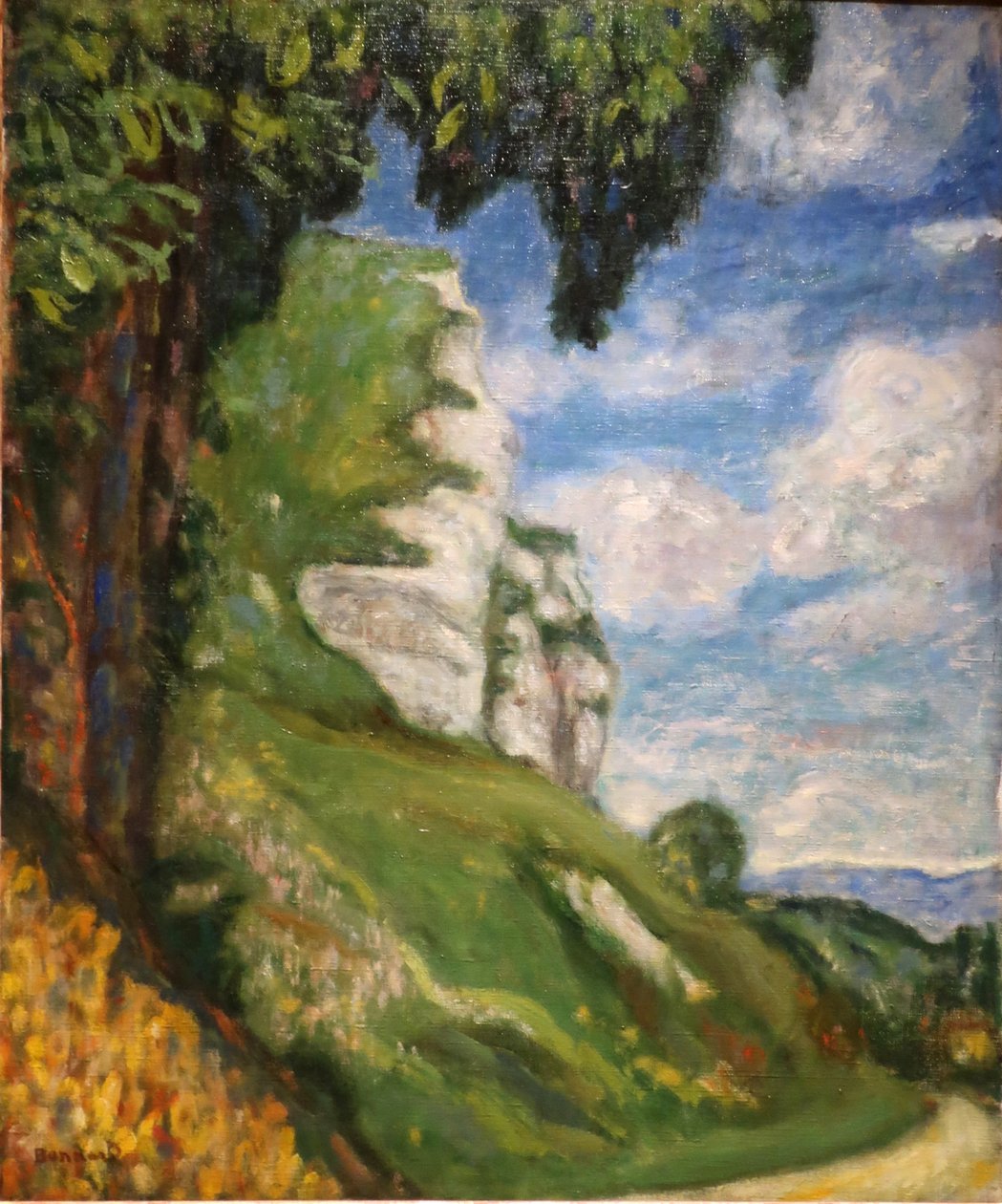 Die Klippen von Saint-Adrion von Pierre Bonnard