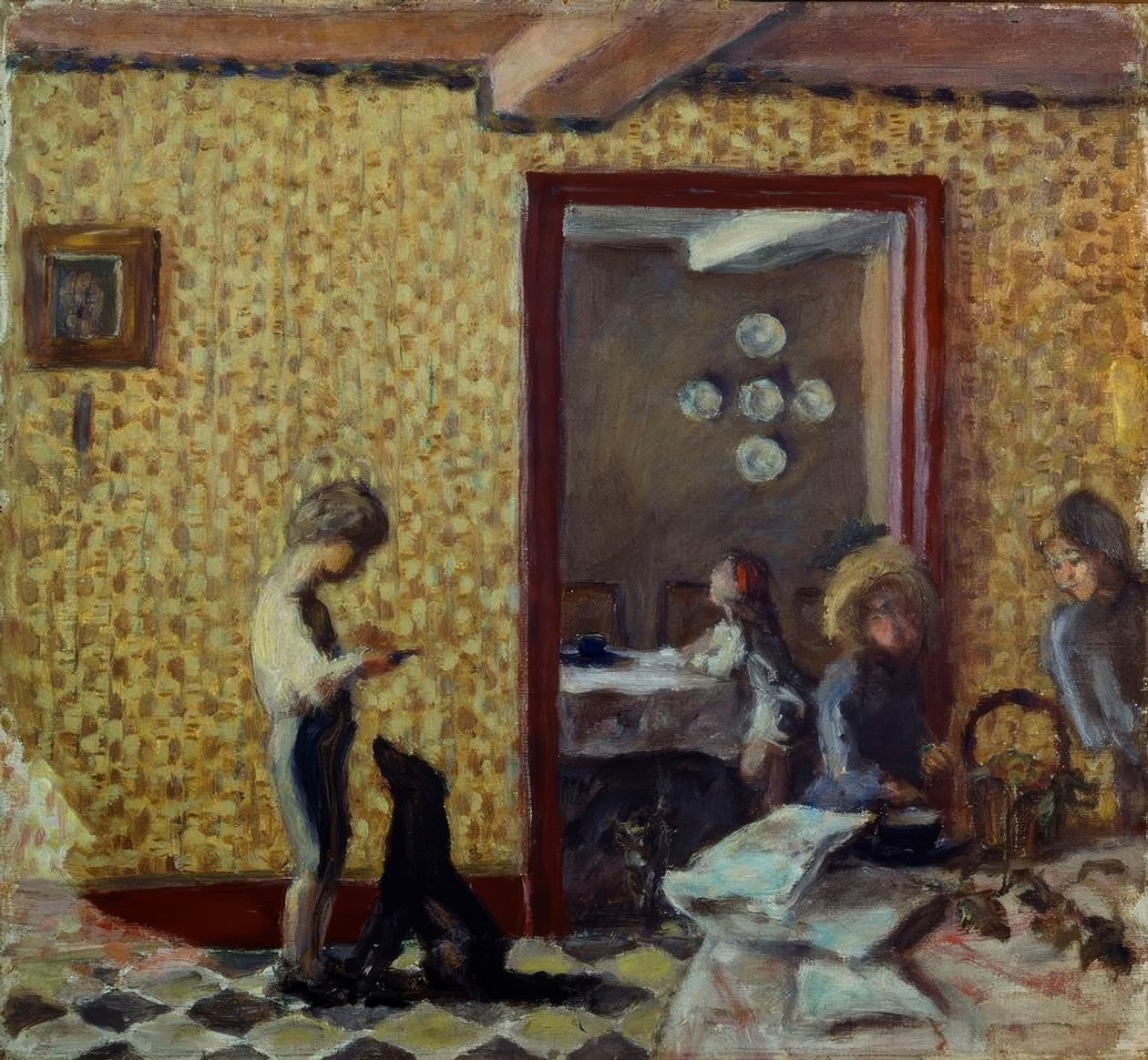 Innenraum von Pierre Bonnard