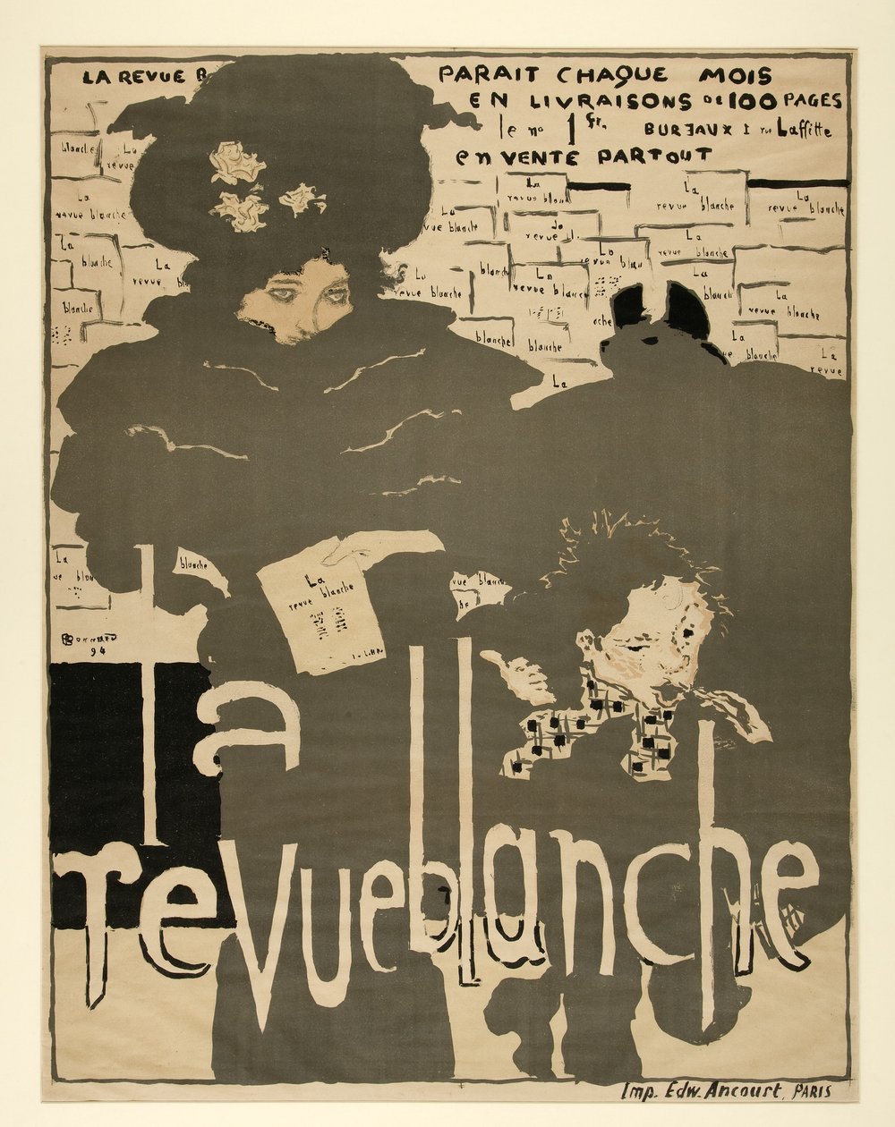 La Revue Blanche, veröffentlicht 1894 von Pierre Bonnard