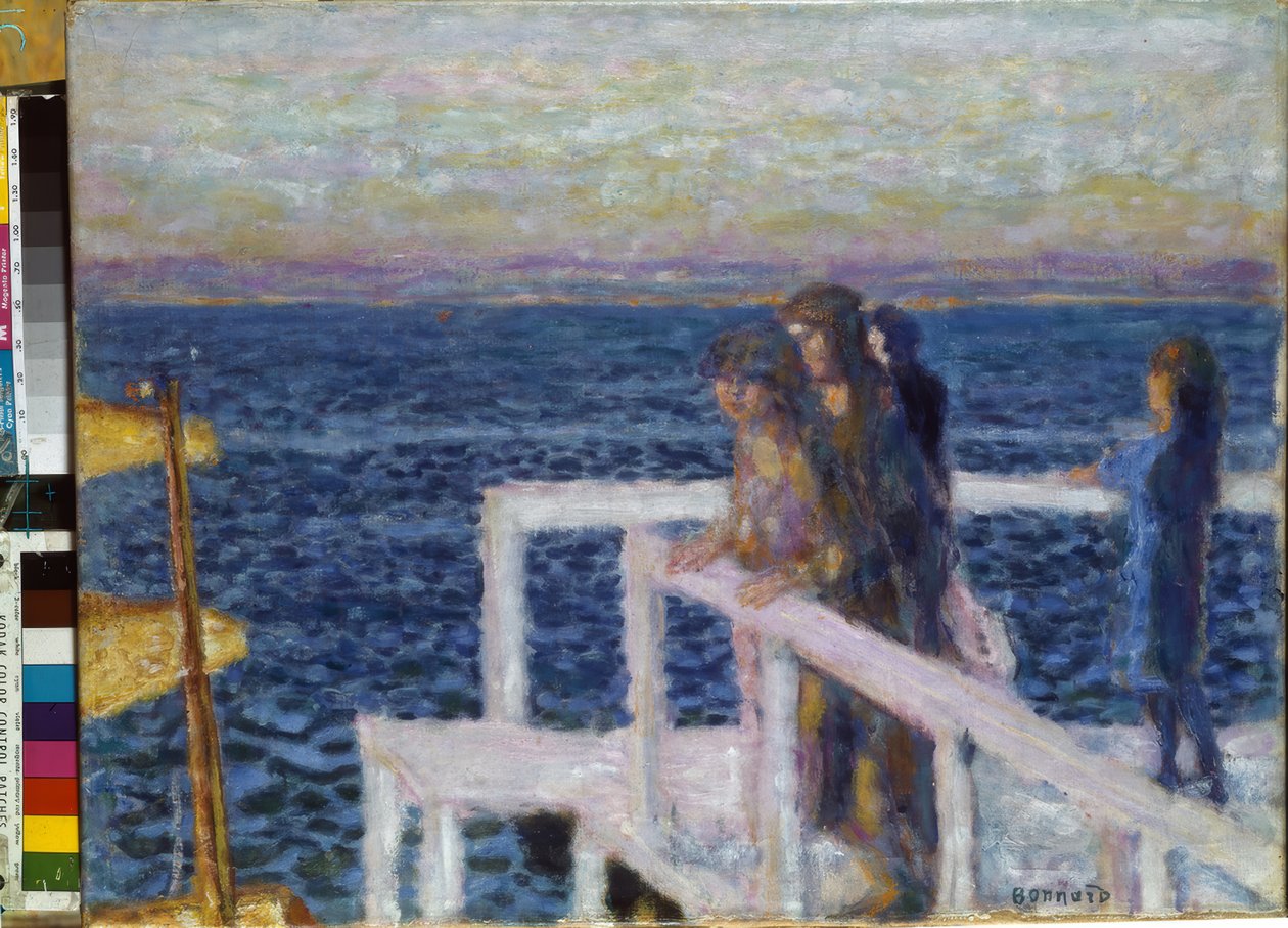 Der Landungssteg von Cannes von Pierre Bonnard