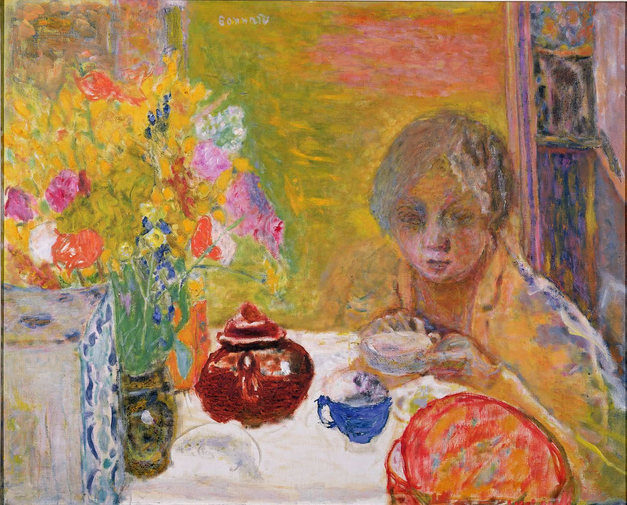 Das Frühstück, 1932 von Pierre Bonnard