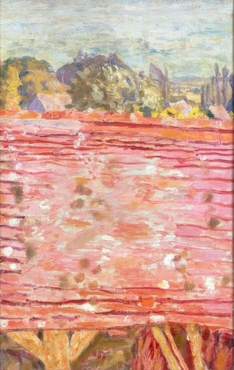 Das rote Dach von Pierre Bonnard