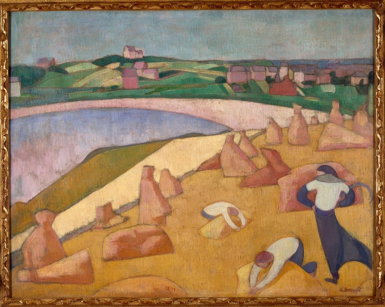 Ernte am Meer von Pierre Bonnard