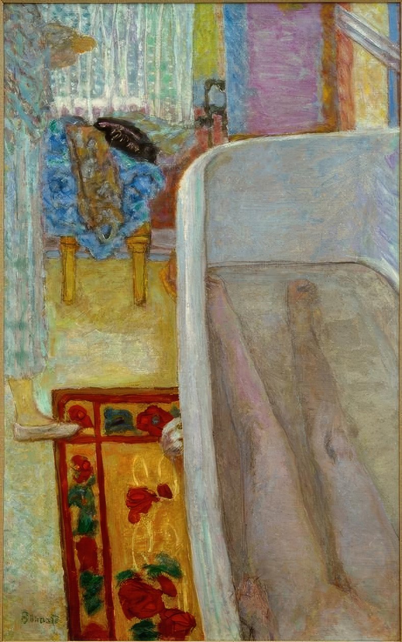 Akt in der Badewanne von Pierre Bonnard