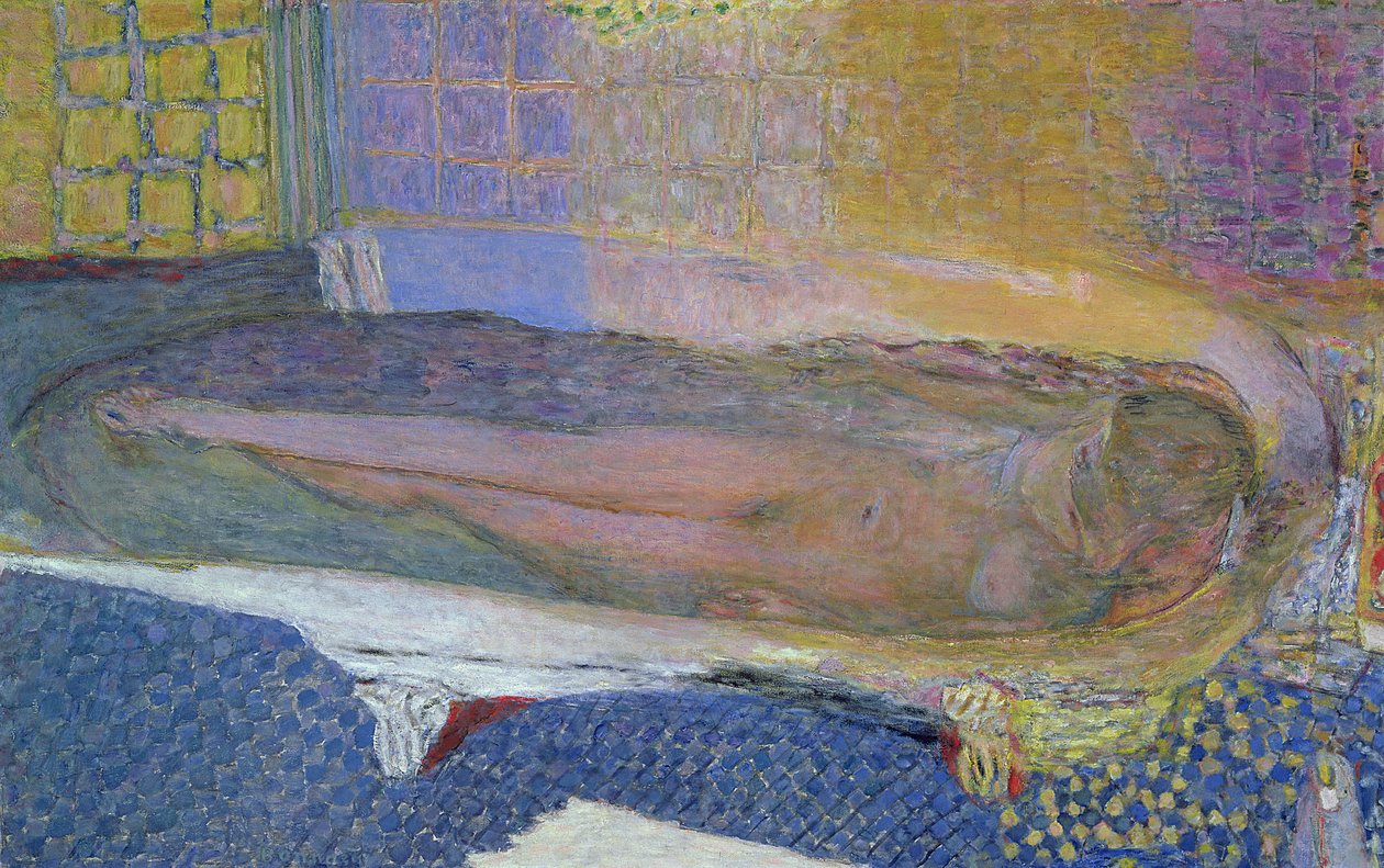 Akt in der Badewanne, 1936 von Pierre Bonnard