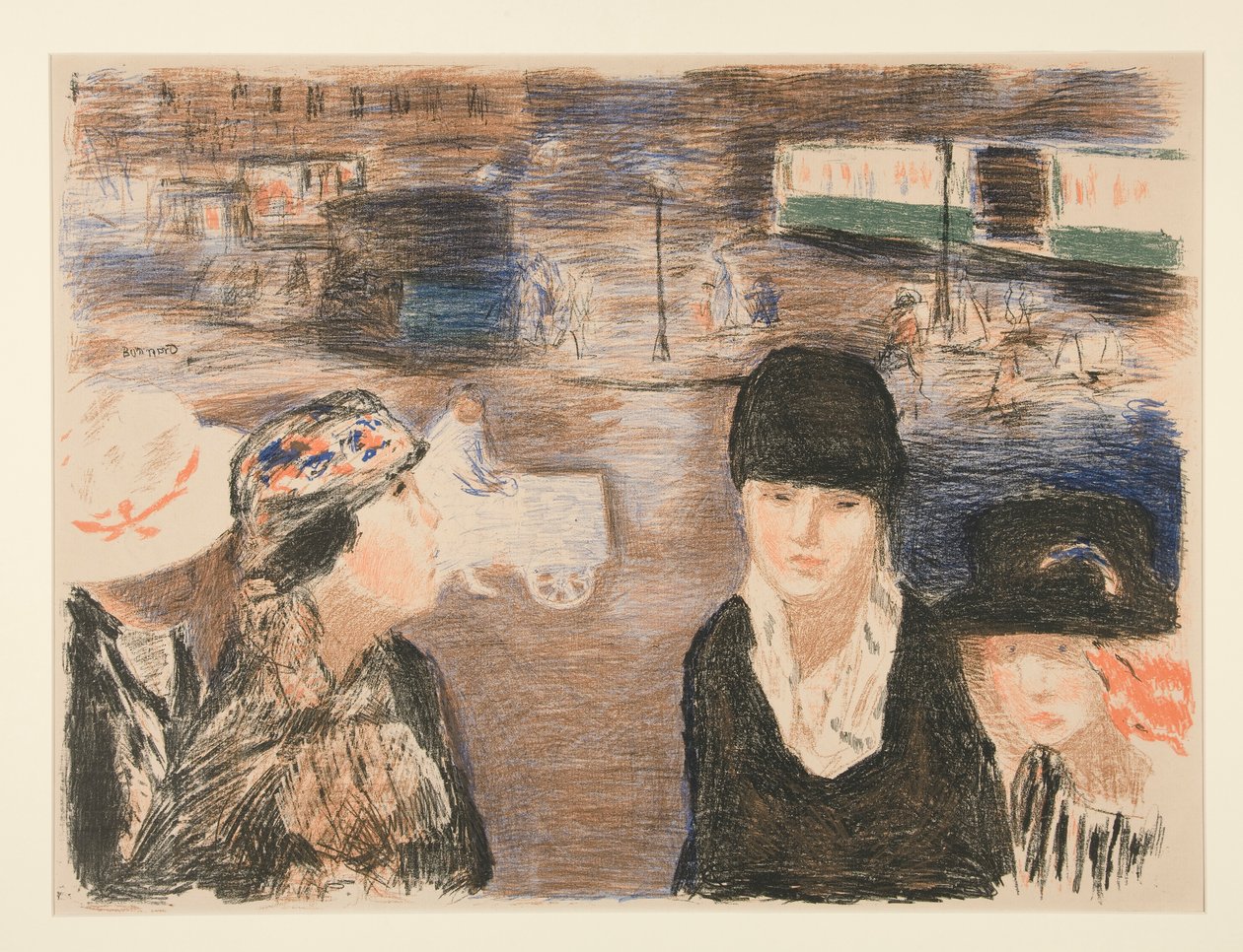 Place Clichy von Pierre Bonnard