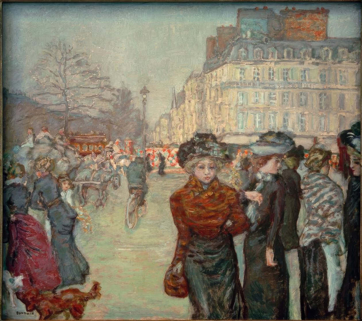 Place Clichy von Pierre Bonnard