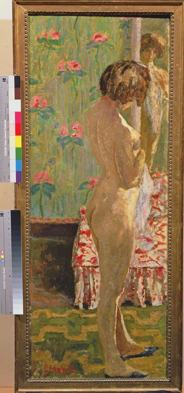 Stehender weiblicher Akt von Pierre Bonnard