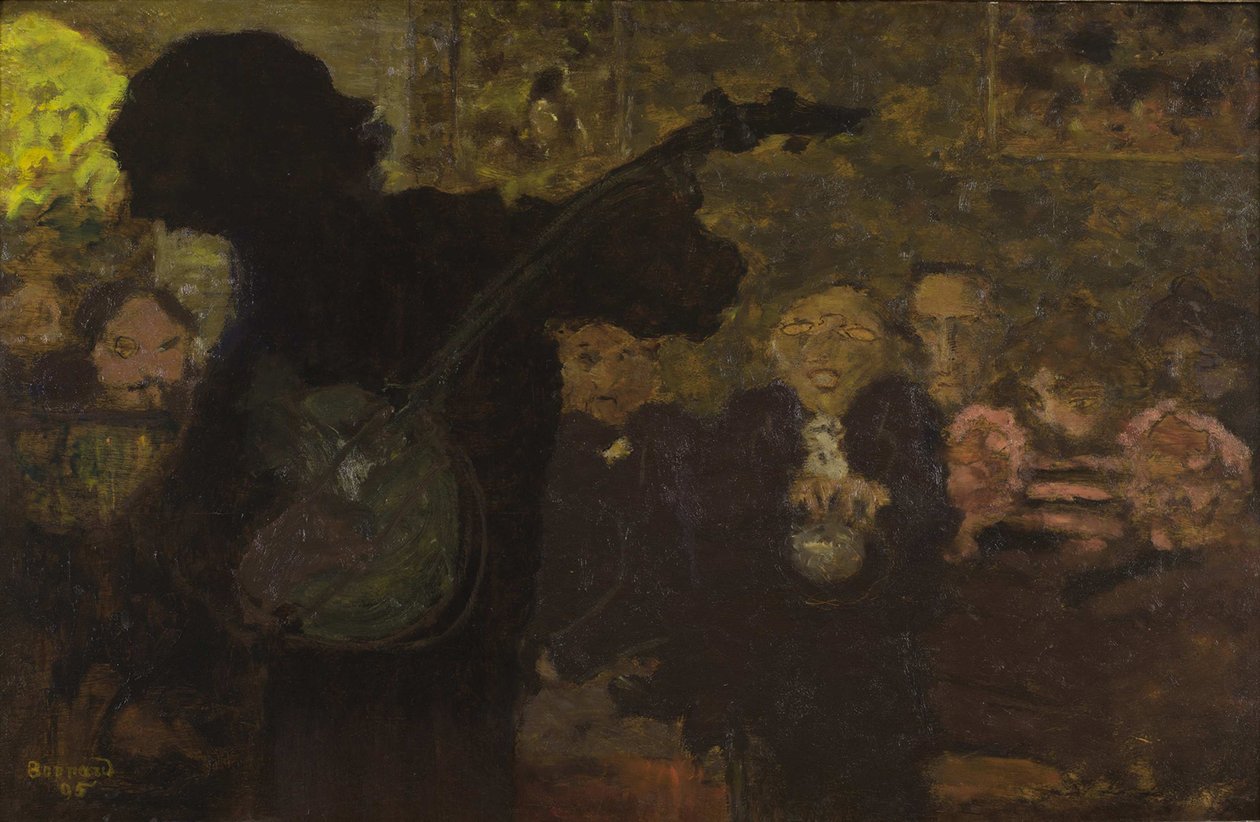 Der Banjo-Spieler, 1895 von Pierre Bonnard