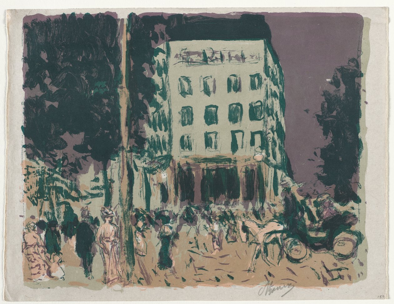 Die Boulevards von Pierre Bonnard