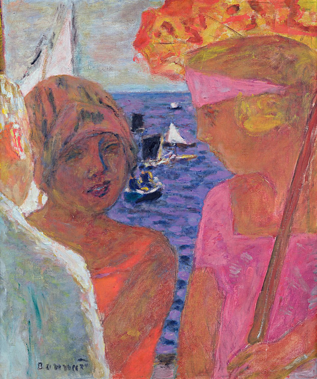 Das Gespräch in Arcachon, 1926 von Pierre Bonnard