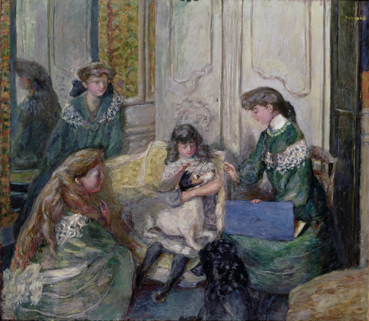 Die Natanson-Mädchen, 1906-10 von Pierre Bonnard
