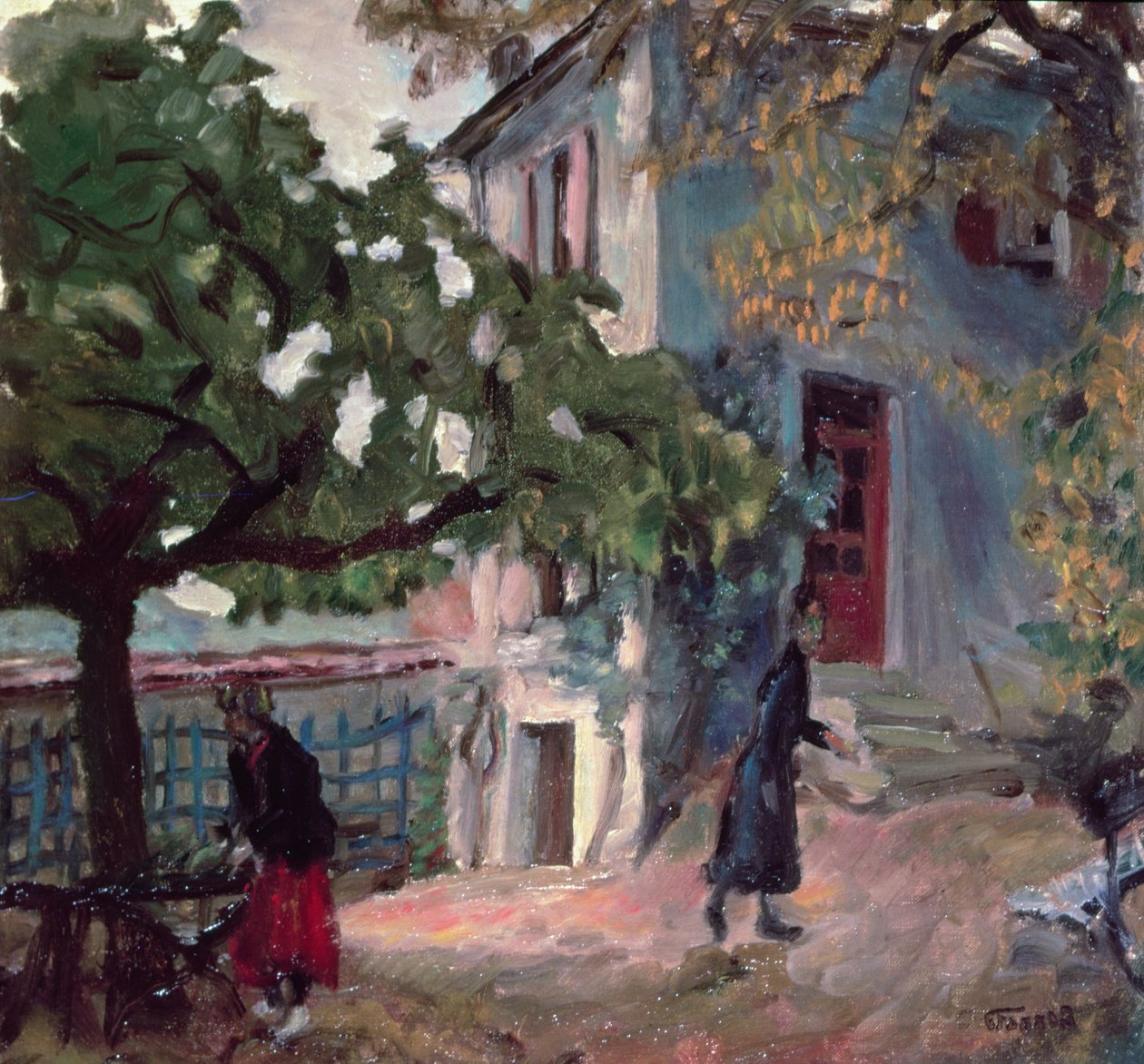 Die Terrasse von Pierre Bonnard