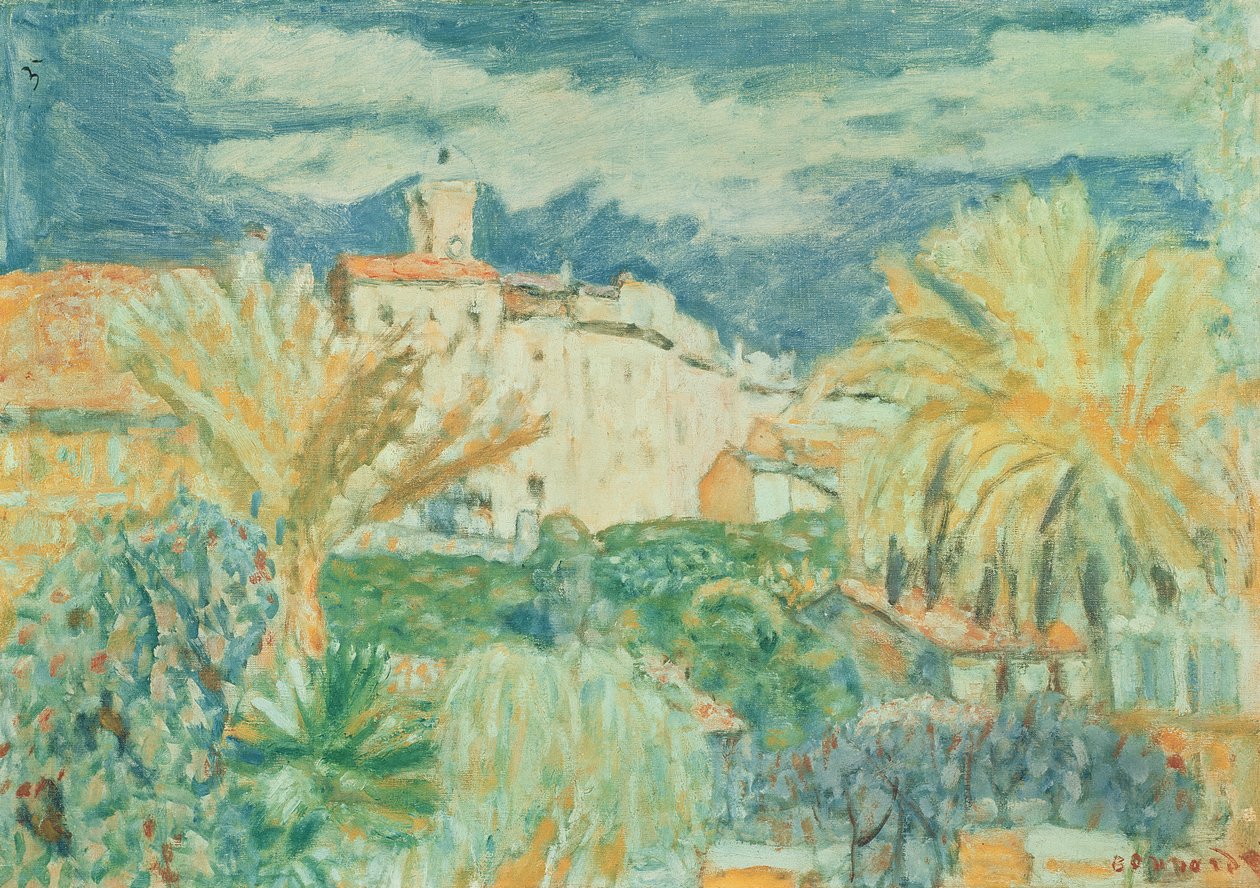 Ansicht von Le Cannet, 1920 von Pierre Bonnard
