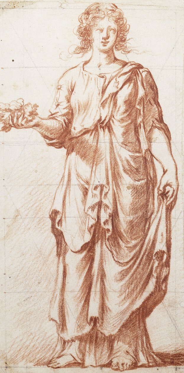 Eine stehende allegorische Figur von Pierre Brebiette