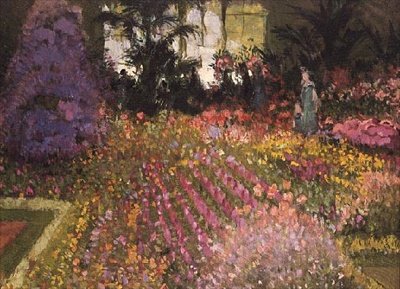 Der Blumengarten von Pierre Eugene Montezin
