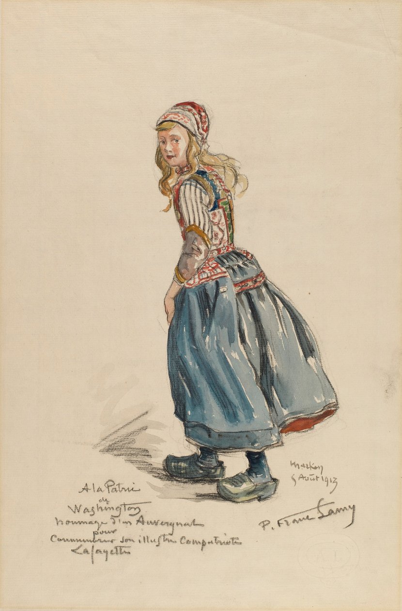 Bauernmädchen von Pierre Franc Lamy