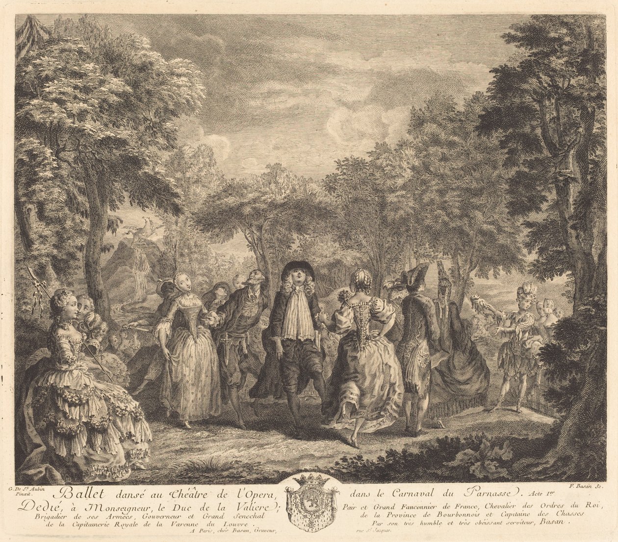 Ballett an der Oper von Pierre François Basan