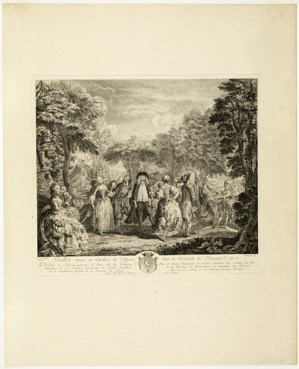 Der Karneval des Parnassus von Pierre François Basan