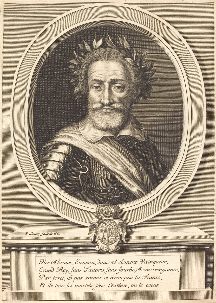 Heinrich IV., König von Frankreich von Pierre Landry