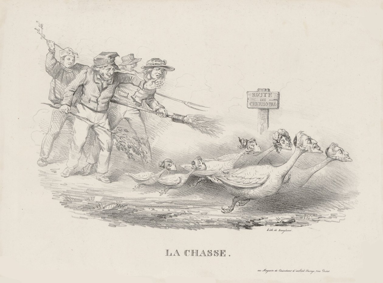 Chasse-CharlesX von Pierre Langlumé