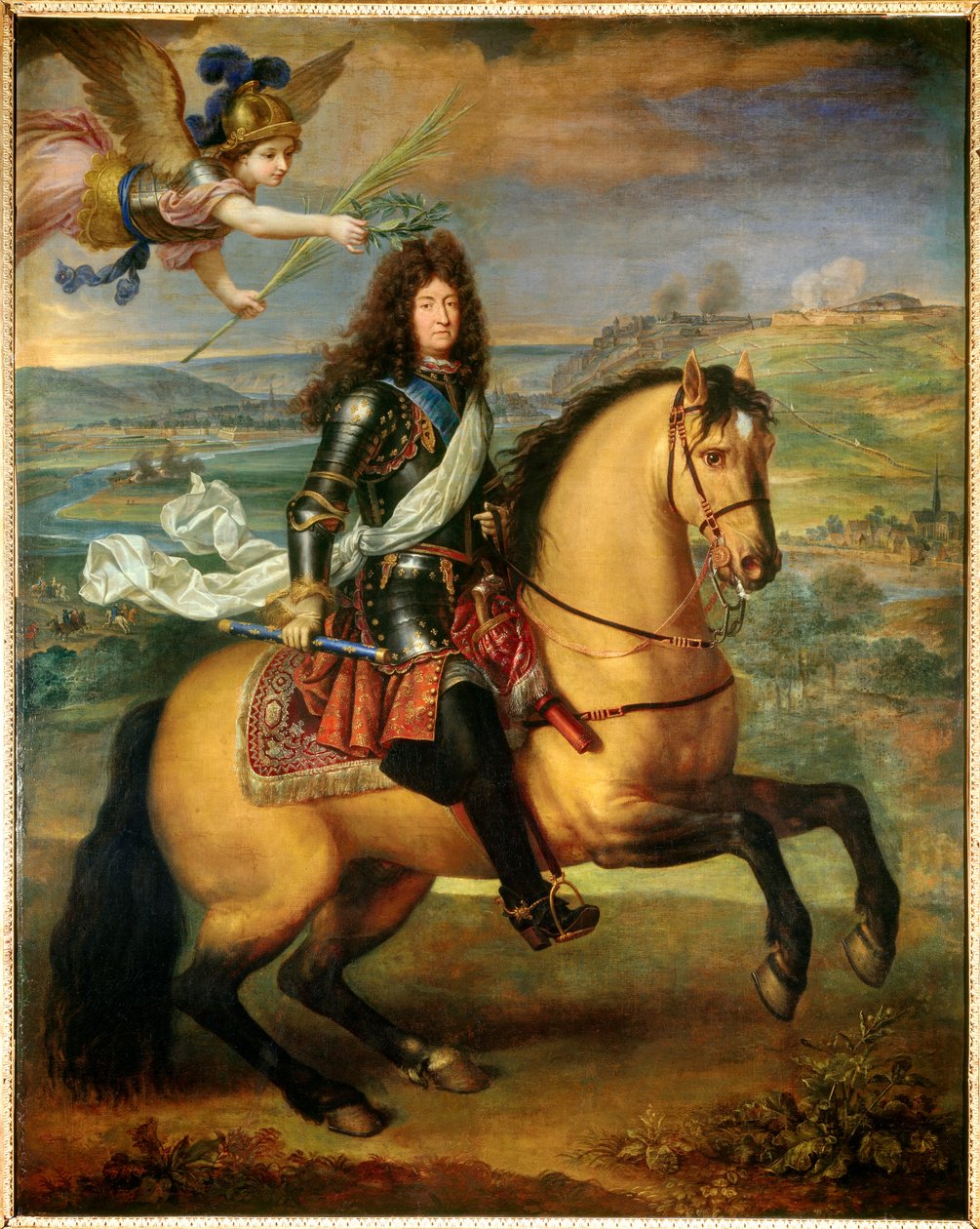 Reiterporträt von Ludwig XIV von Pierre Mignard
