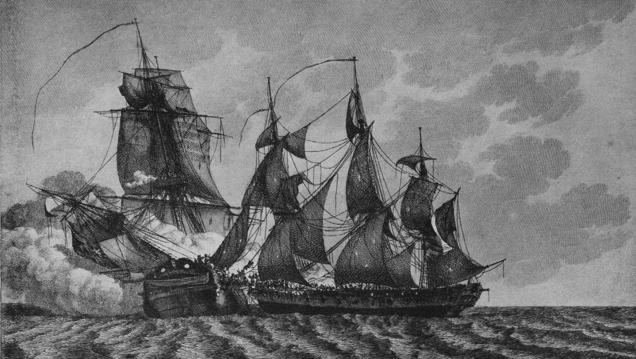 Der Hinterhalt und die Bayonnaise, um 1799 von Pierre Ozanne