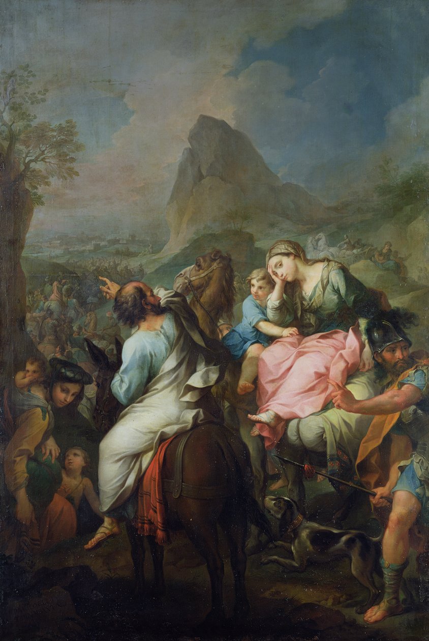 Gefangenschaft der Israeliten, 1733 von Pierre Parrocel