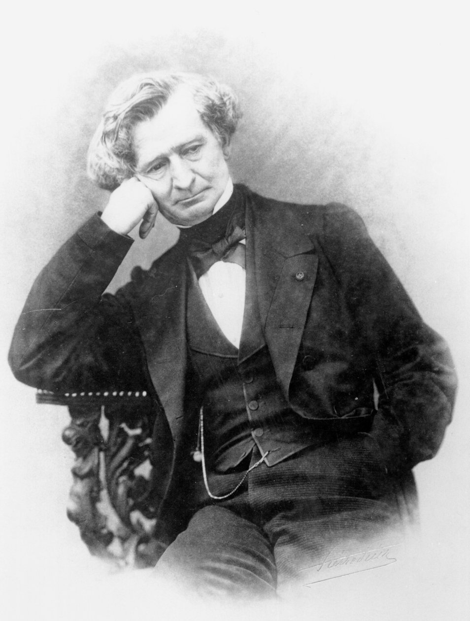 Porträt von Hector Berlioz (1803-69) von Pierre Petit