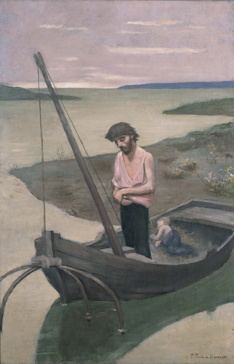 Der arme Fischer von Pierre Puvis de Chavannes