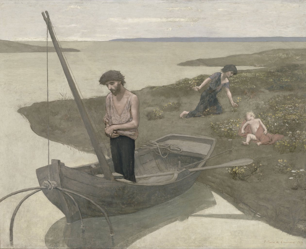 Der arme Fischer, 1881 von Pierre Puvis de Chavannes