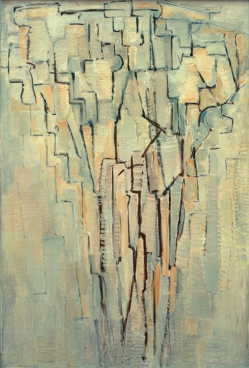 Der Baum A von Piet Mondrian