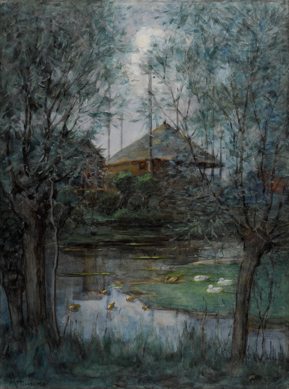 Heuhaufen von Piet Mondrian