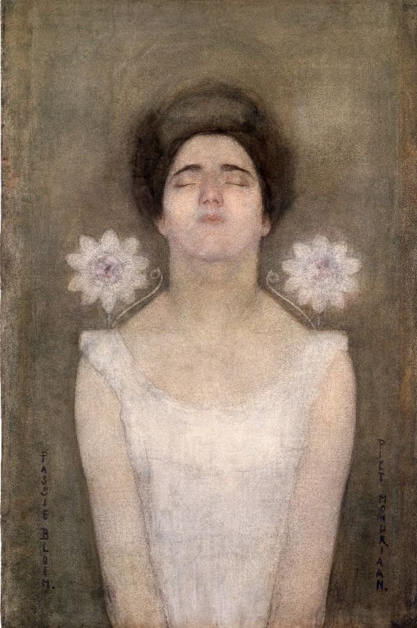Passionsblume von Piet Mondrian