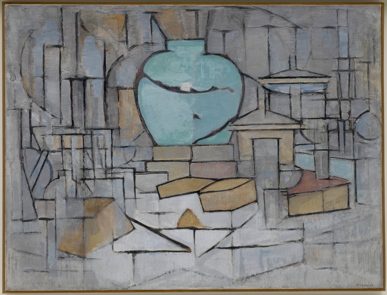 Stillleben mit Ingwertopf 2, 1912 von Piet Mondrian