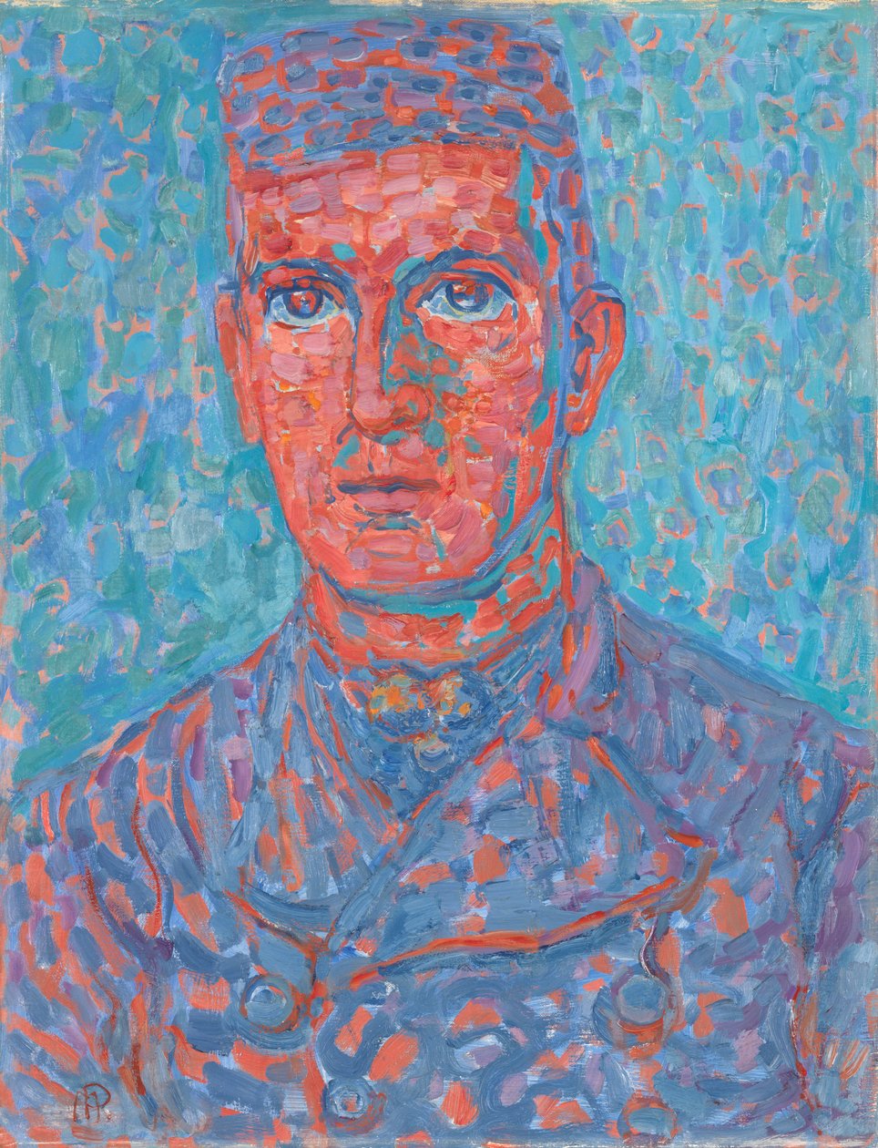 Zeeländischer Bauer, ca. 1908-Anfang 1910 von Piet Mondrian