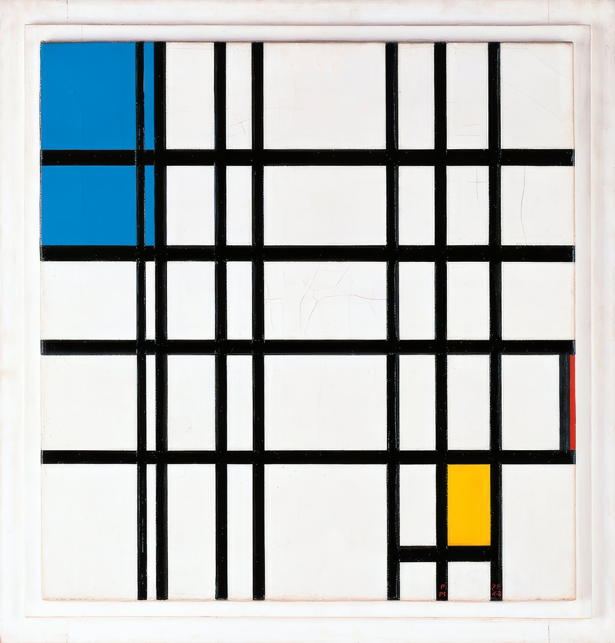 Rhythm of Black Lines von Piet Mondrian