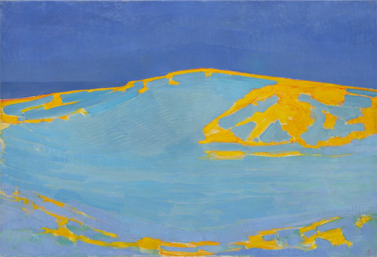 Meereslandschaft, 1909 von Piet Mondrian