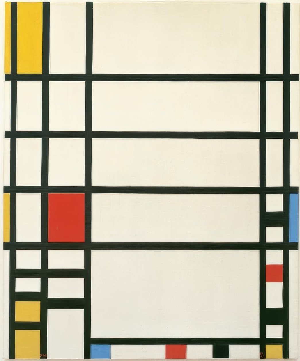 Trafalgar Square von Piet Mondrian