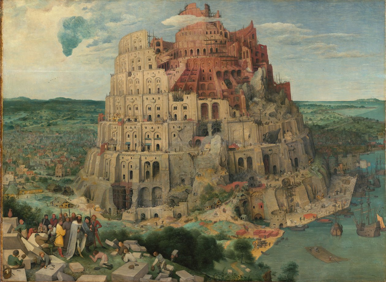 Der Turm zu Babel von Pieter Bruegel the Elder
