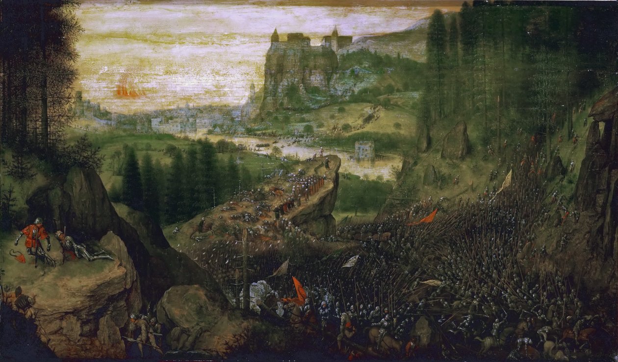 Der Selbstmord Sauls von Pieter Bruegel the Elder