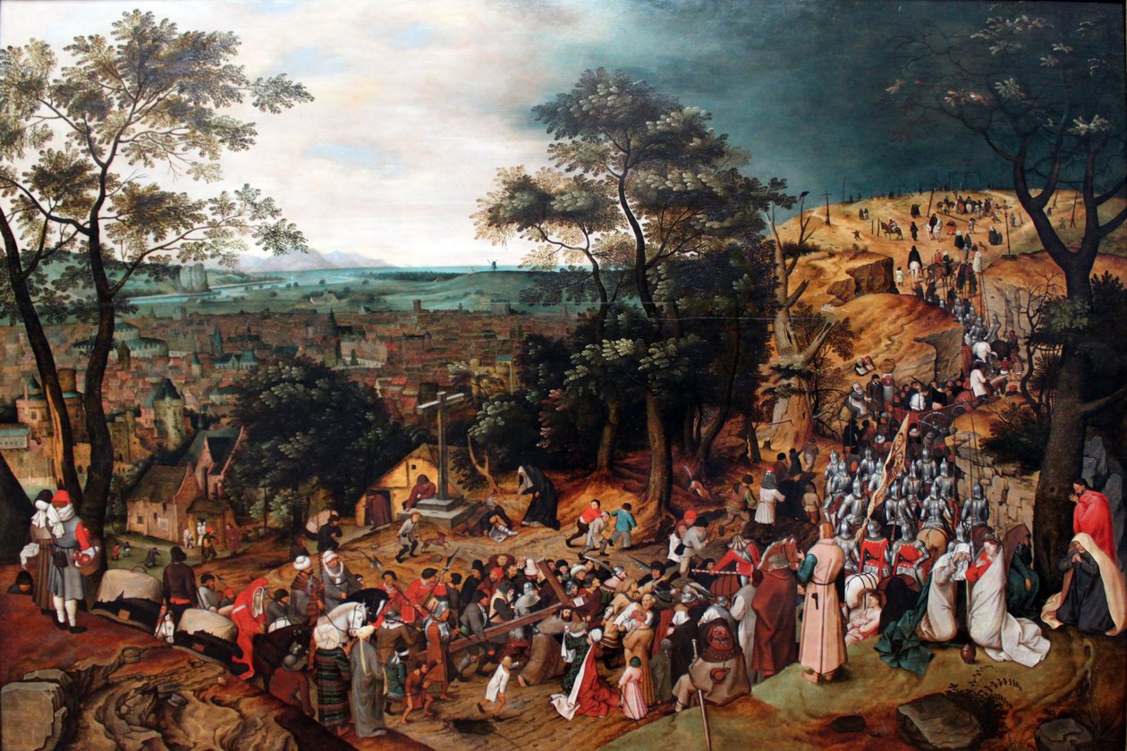 Christus trägt das Kreuz von Pieter Brueghel the Younger
