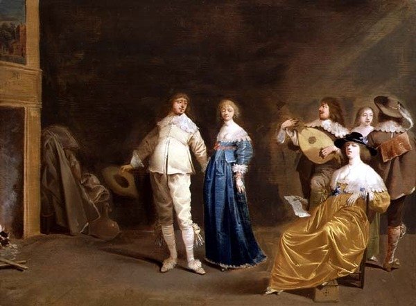Unbekanntes Bild von Pieter Jansz. Quast