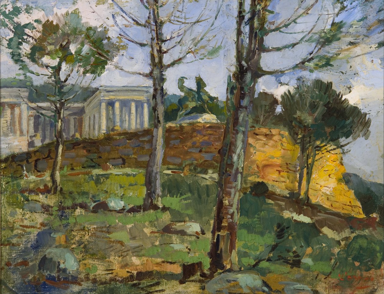 Rhodes-Denkmal von Pieter Wenning