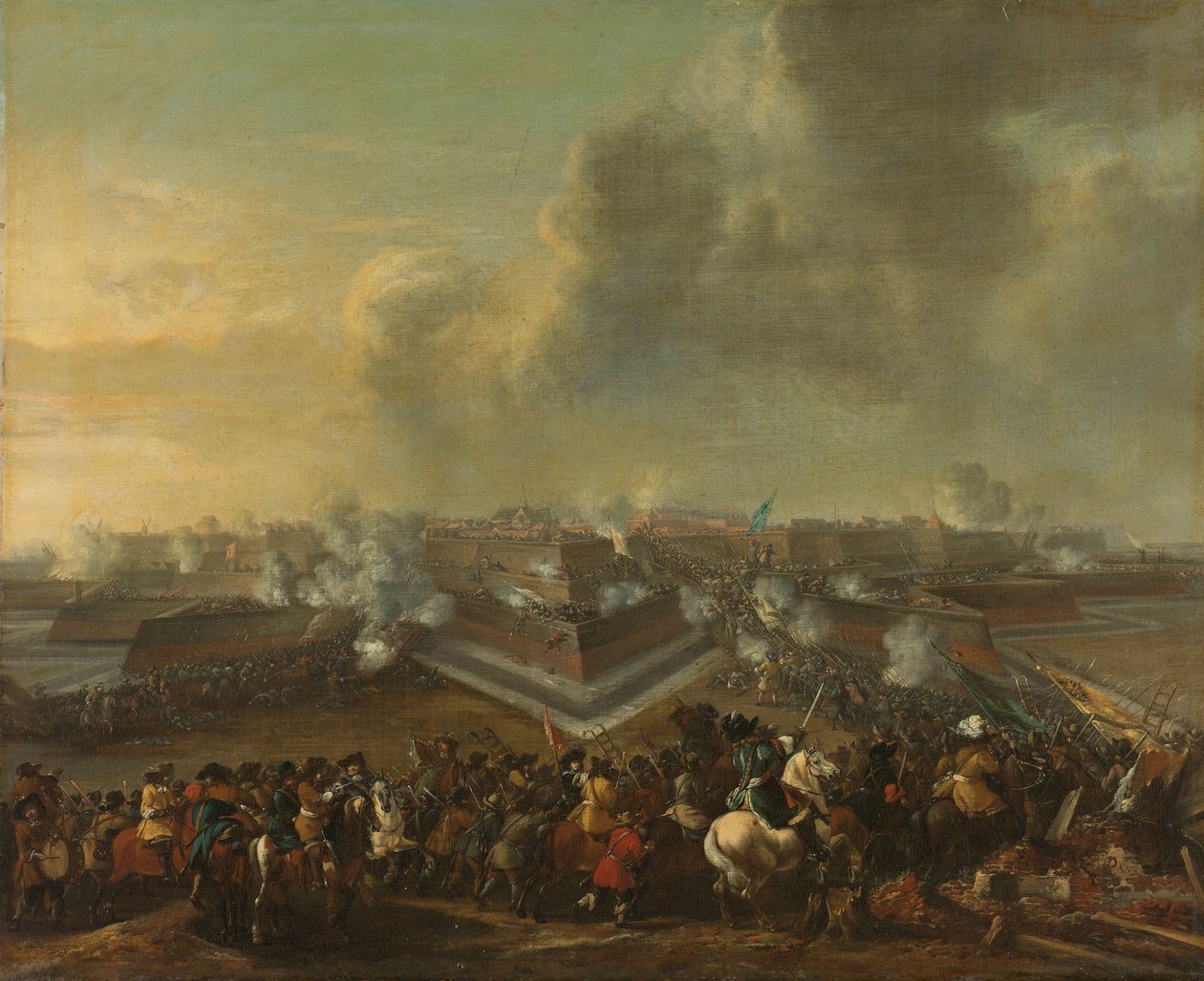 Angriff auf die Stadt Coevorden am 30. Dezember 1672 von Pieter Wouwermans or Wouwerman