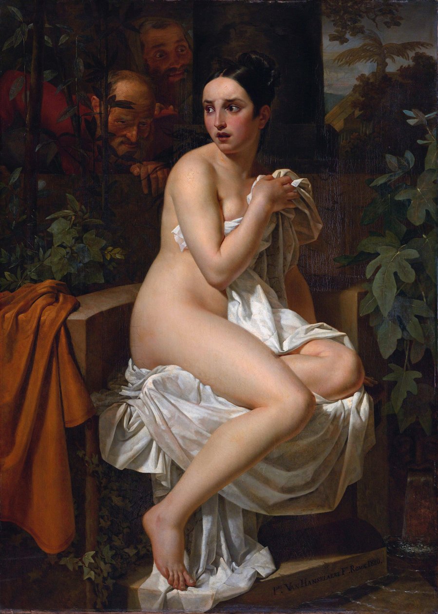 Susanna und die Ältesten von Pieter van Hanselaere