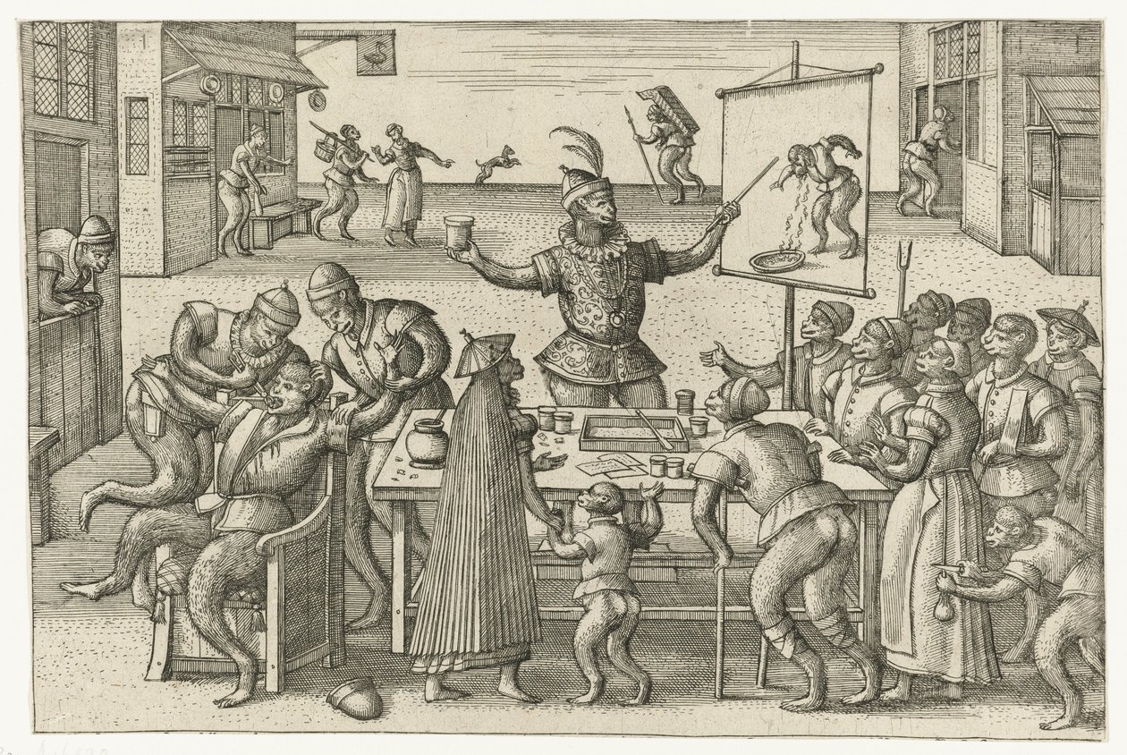 Schiffe vor der Küste von Pieter van der Borcht  