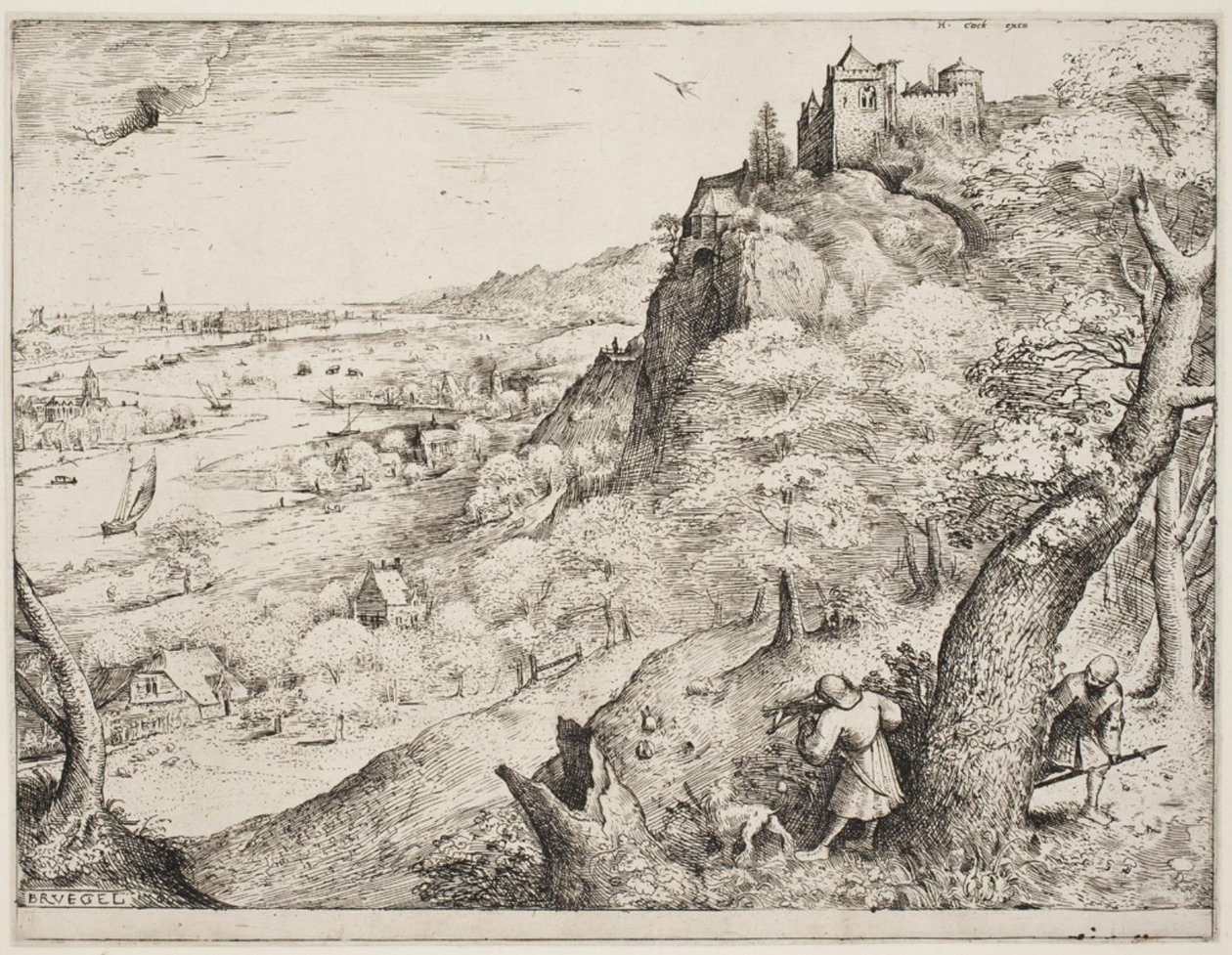 Kaninchenjagd von Pieter Bruegel d.Æ.