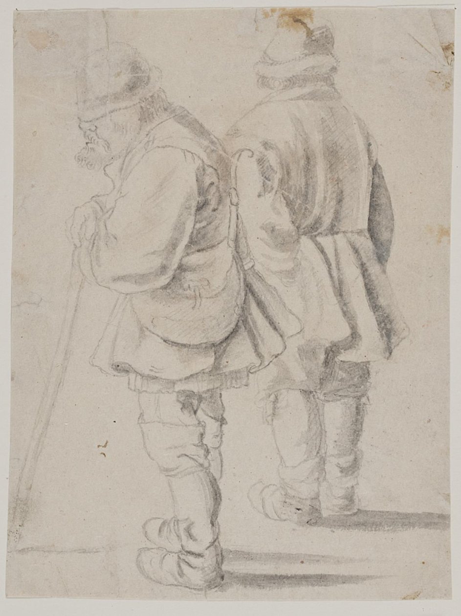 Zwei Bauern von Pieter Bruegel d.Æ.